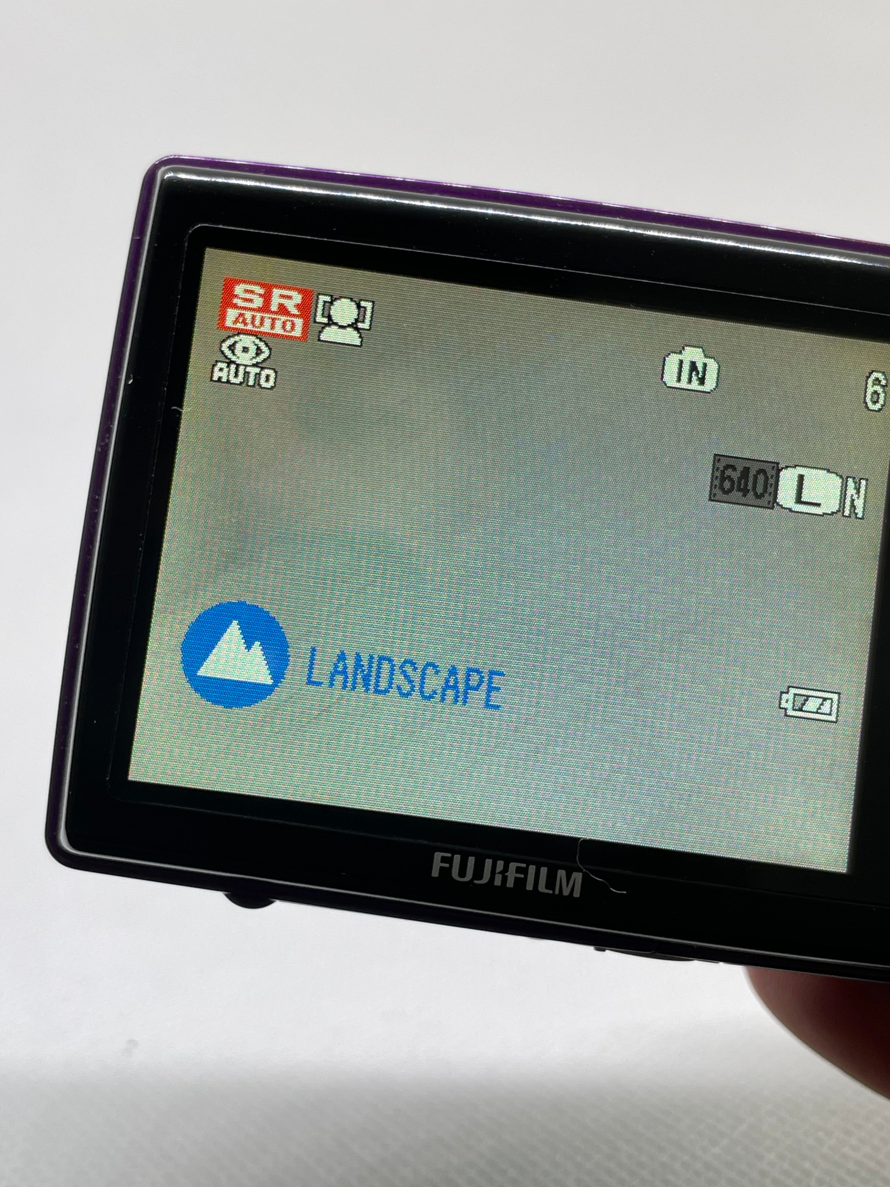 Fujifilm finepix Z110 violet #8